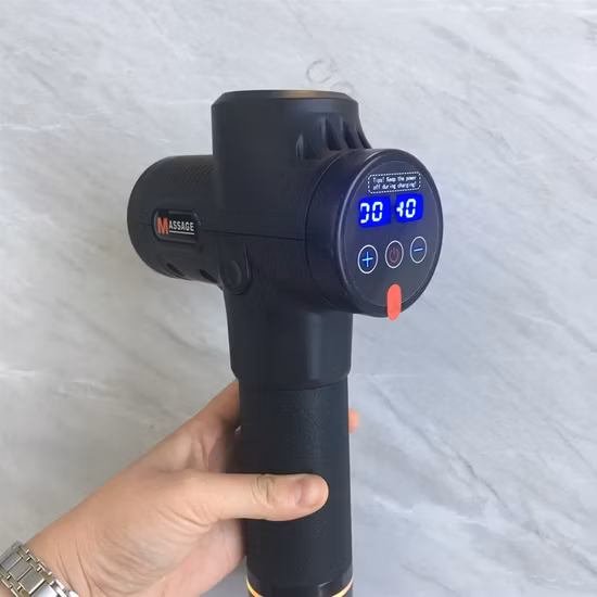 Pistola de masaje muscular profesional potente Fascia velocidades ajustables